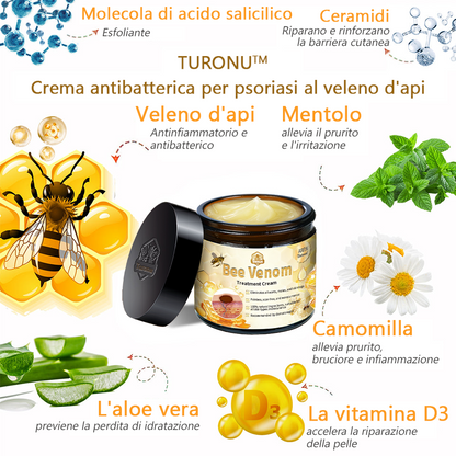 🥏🌼𝑇𝑢𝑟𝑜𝑛𝑢™ Bee Venom Skin Treatment Cream（𝐴𝐴𝐷 𝑅𝑒𝑐𝑜𝑚𝑚𝑒𝑛𝑑𝑒𝑑）🌼