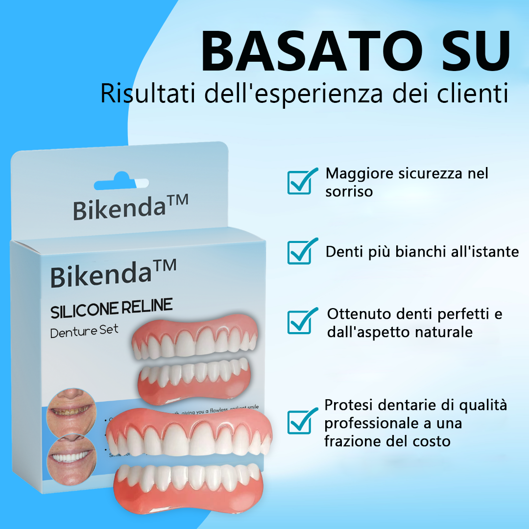 🔥Bikenda™ Kit di Ribasatura per Protesi in Silicone 🌿