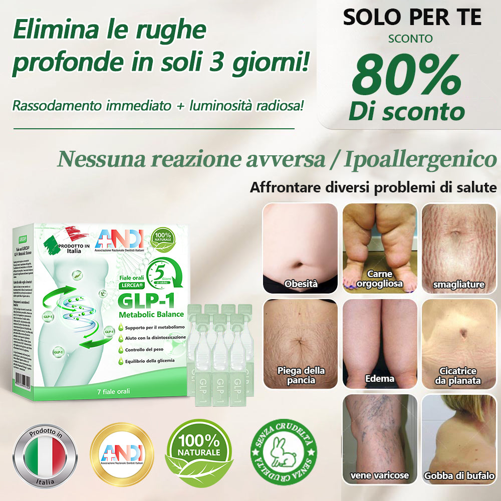 Ultimo giorno della promozione: sconto del 70% | 𝗟𝗲𝗿𝐜𝐞𝐚® 𝐆𝗟𝗣-𝟏 𝐒𝐨𝐥𝐮𝐳𝐢𝐨𝐧𝐞 𝐎𝐫𝐚𝐥𝐞 𝐩𝐞𝐫 𝐥𝐚 𝐏𝐞𝐫𝐝𝐢𝐭𝐚 𝐝𝐢 𝐏𝐞𝐬𝐨💟𝐒𝐮𝐩𝐩𝐨𝐫𝐭𝐚 𝐨𝐛𝐞𝐬𝐢𝐭à, 𝐦𝐚𝐥𝐚𝐭𝐭𝐢𝐞 𝐜𝐚𝐫𝐝𝐢𝐨𝐯𝐚𝐬𝐜𝐨𝐥𝐚𝐫𝐢, 𝐝𝐢𝐚𝐛𝐞𝐭𝐞, 𝐚𝐩𝐧𝐞𝐚 𝐧𝐨𝐭𝐭𝐮𝐫𝐧𝐚, 𝐩𝐫𝐨𝐛𝐥𝐞𝐦𝐢 𝐚𝐫𝐭𝐢𝐜𝐨𝐥𝐚𝐫𝐢 𝐞 𝐚𝐥𝐭𝐫𝐨 𝐚𝐧𝐜𝐨𝐫𝐚