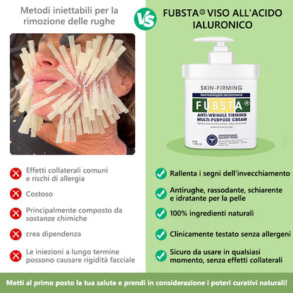 Ultimo Giorno di Sconto: 80% DI SCONTO 🫧 Crema Avanzata Fubsta® Rassodante e Anti-Rughe: Ripristina l’Elasticità della Pelle