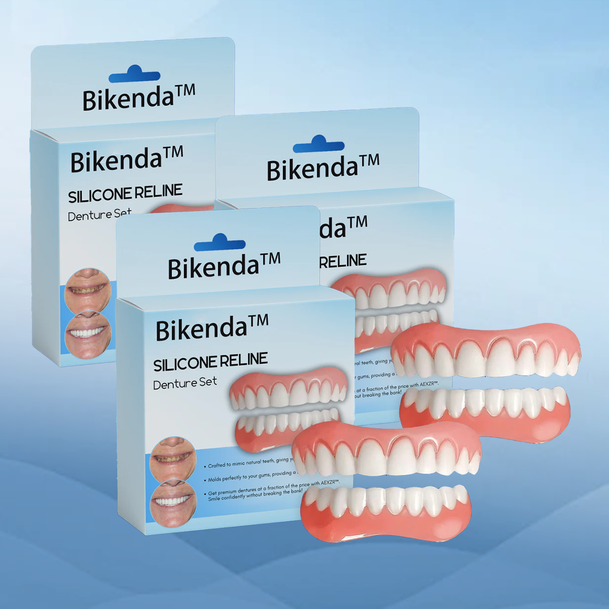 🌿Bikenda™ Silicone Reline Denture Set 🌿