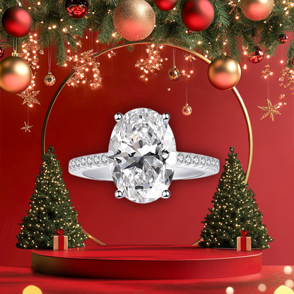 Prezzo scontato di Natale: -80 per cento🎄CZTICLE™ Anello di diamanti in Moissanite Magnetology🎁