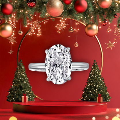 Prezzo scontato di Natale: -80 per cento🎄CZTICLE™ Anello di diamanti in Moissanite Magnetology🎁